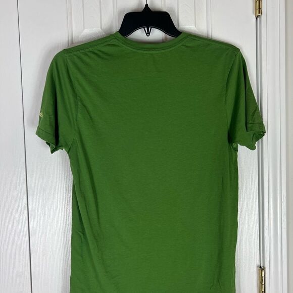 Columbia Green Mens Short Sleeve Shirt M - Picture 3 of 3